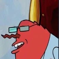 «Mr. Krabs» sticker set