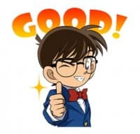 «Detective Conan @stickerscar» sticker set