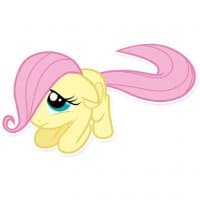 «Ponyfaces» sticker set