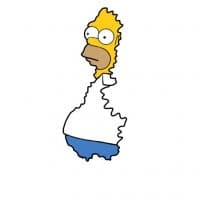 «Simpsons» sticker set