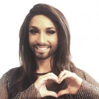 «Conchita» sticker set
