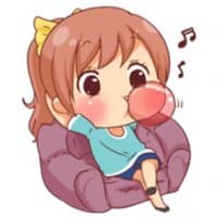 «brown» sticker set