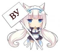 «NekoPARA VU edit» sticker set