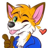 «Huk the Fox» sticker set