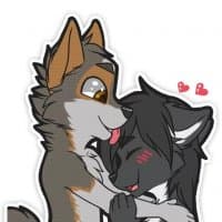 «KamiandMagicpaw» sticker set