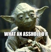 «yoda» sticker set