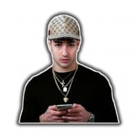 «Dark Polo Gang 777» sticker set
