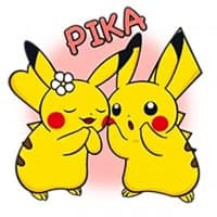 «포켓몬과 함께 렛츄고!! (Pokémon)» sticker set