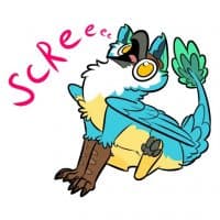 «Coulias Gryphon» sticker set