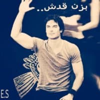 «Ian somerhalder» sticker set