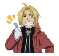 «鋼之鍊金術師 FULLMETAL ALCHEMIST @SeanChannel» sticker set
