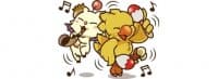 «Chocobo» sticker set