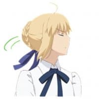 «Fate Stay Night» sticker set