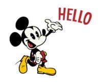 «Disney @tikelku» sticker set