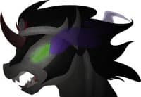 «King Sombra – Dark Side» sticker set