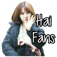 «Eunha» sticker set