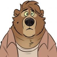 «Dead Bear» sticker set