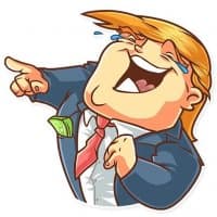 «Donald Trump» sticker set
