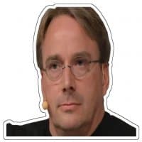 «LinusTorvalds» sticker set