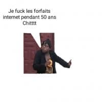 «Fuck les forfaits» sticker set