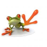 «CrazyFrogs-Edu24x» sticker set