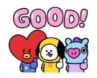 «BT21: COSMIC CHEMISTRY PT. 1 – @littlesushi’s» sticker set
