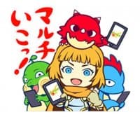 «Monster Strike Sticker Pack 1» sticker set
