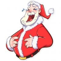 «Claus» sticker set