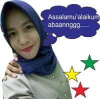 «abang» sticker set