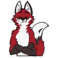 «Nekeith Fox» sticker set