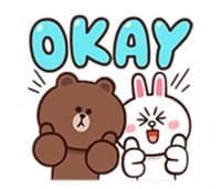 «brownbrown» sticker set