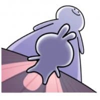«moshiiin» sticker set