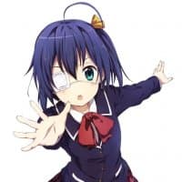 «Anime» sticker set