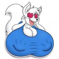 «Busty Artie by BadgerBen» sticker set