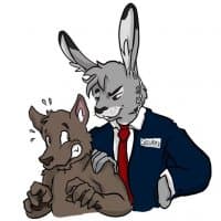 «Bunny» sticker set