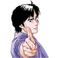«City hunter» sticker set