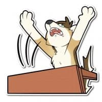 «FurryTableChaos» sticker set