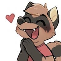 «Radicoon!» sticker set