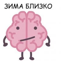 «Brains» sticker set