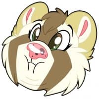 «Hazel Ferret Stickers» sticker set
