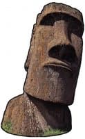 «Moai» sticker set