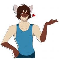 «Cats Love Water» sticker set
