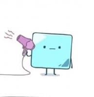«Cube Melt» sticker set