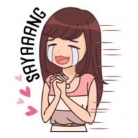 «Chococouple Daily Talk» sticker set