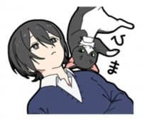 «Ailurophile boy @Nekosticker» sticker set