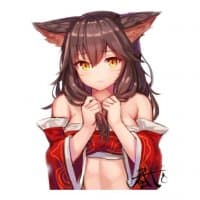 «Fantasyfox» sticker set