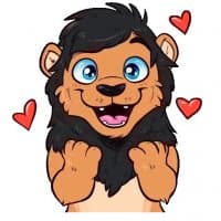 «@SFarsi : Channel sticker Lion» sticker set