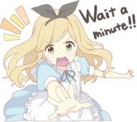 «Pom’s Alice Kansai dialect ENG :: @line_stickers» sticker set