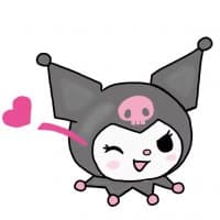 «7Lkuromi» sticker set