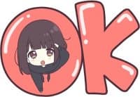 «Menhera-chan. SD ENG :: @line_stickers» sticker set